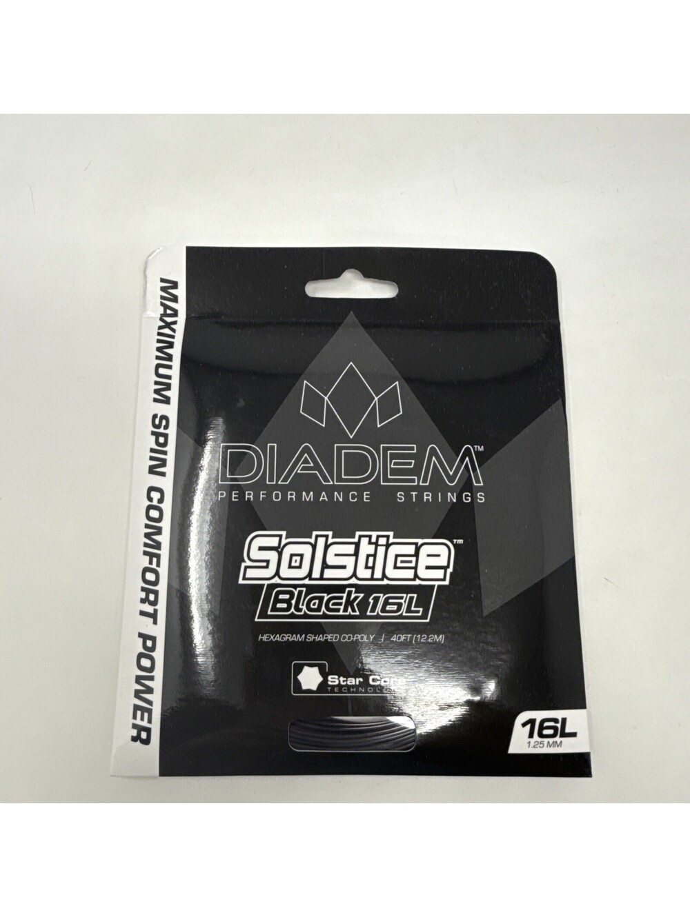 Diadem - New Solstice Black 16L 1.25mm Hexagram Shaped Co-Poly Performance